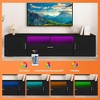 63 Inch TV Stand with Drawers,Modern Entertainment Center for TVs Up to 75’’,TV Console Cabinet for Living Room Bedroom and Office Black - 3 of 4