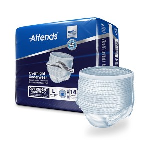 Attends Discreet Disposable Underwear, Heavy - 1 of 2
