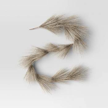 Artificial Christmas Garland Shimmer Long Needle Pine - Threshold™