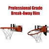 RAMGOAL Adjustable Indoor Mini Basketball Hoop and Ball, Wall-Mounted, Durable Breakaway Rim - 4 of 4