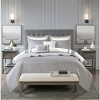 Grungis 8 Piece Polyester Jacquard King/Cal King Bedding Comforter Sets,Comforter Set for Bedroom - 2 of 4