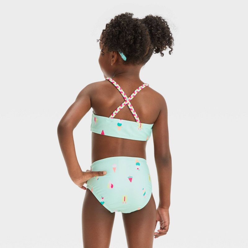 Toddler Girls' Braided Bikini Set - Cat & Jack™, 2 of 4