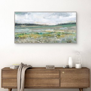 Masterpiece Art Gallery 24"x48" Meadow Horizon Wall Art - 1 of 4