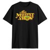 Seven Times Six The Muppets Shirt Kermit The Frog Show Short Sleeve Graphic Top Black - 2 of 4