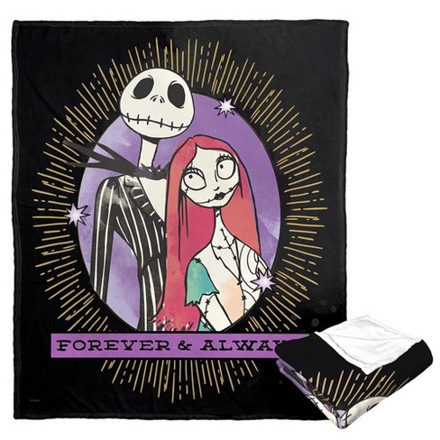 Disney Nightmare Before Christmas Mystic Connection Silk Touch Throw Blanket 50x60 Inches - image 1 of 4