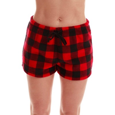 red buffalo plaid short