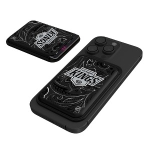Keyscaper NHL Western Conference Teams Paisley Black Magnetic Credit Card Wallet - 1 of 3