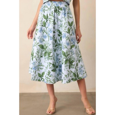 Women's Thena Midi Skirt - Prosperina