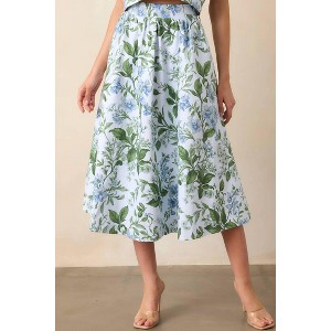 Women's Thena Midi Skirt - Prosperina - 1 of 4