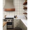 NextWall Neutral Lenox Hill Plaid Peel and Stick Wallpaper - 3 of 4