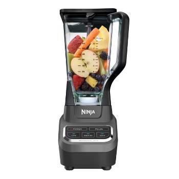 Ninja BN401 Nutri Pro Compact Personal Blender, Auto-iQ Technology,  1100-Peak-Watts, for Frozen Drinks, Smoothies, Sauces & More, with (2)  24-oz.