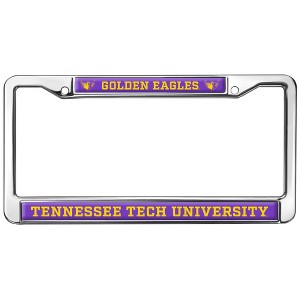 Tennessee Tech Golden Eagles Full Size Standard License Plate Metal Frame - 1 of 4