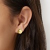 Ross-Simons Italian 10kt Yellow Gold Diamond-Cut Dome Stud Earrings - 2 of 4