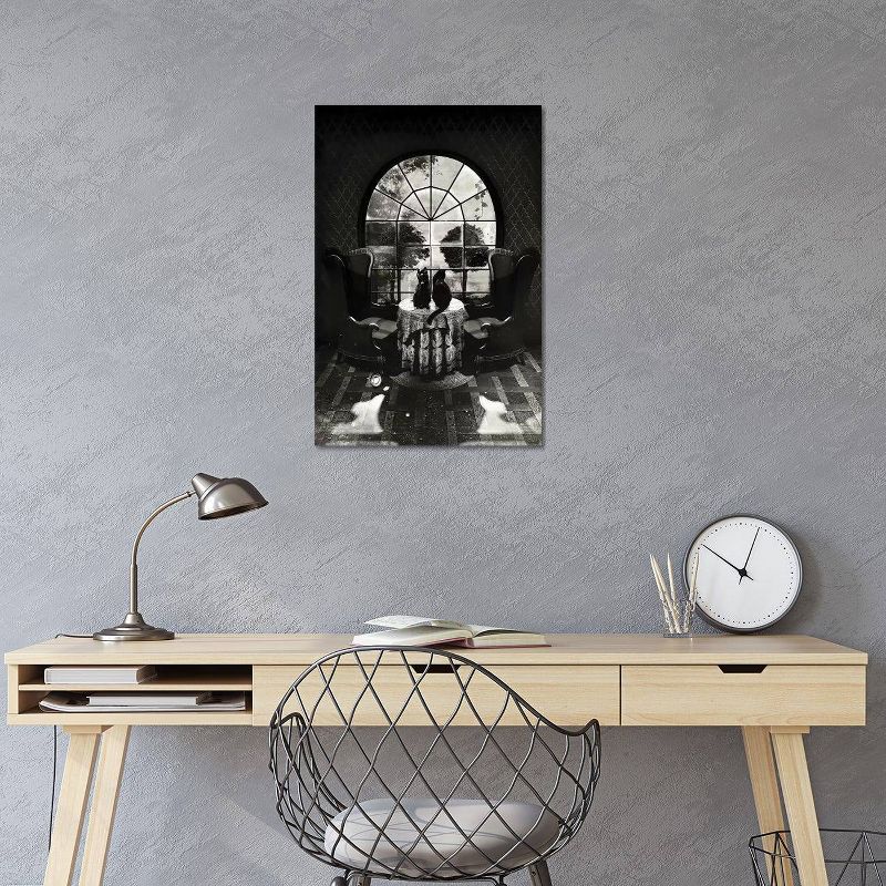 Room Skull Black/White by Ali Gulec Unframed Wall Canvas - iCanvas, 5 of 7