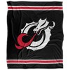 Minnesota State University Moorhead Primary Logo Stripes Silky 50x60 Blanket, 1 Sided - 2 of 4