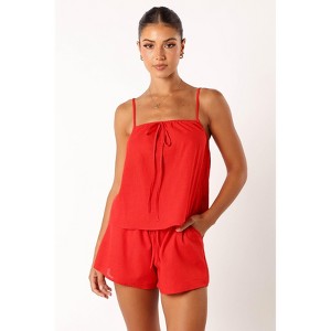 Petal and Pup Robinson Short Set - Red L - 1 of 4