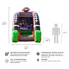 JumpOrange 12' Inflatable Football Game with Air Blower and Foam Football. - 3 of 4