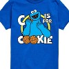 Boys' - Sesame Street - Cookie Monster Short Sleeve Graphic T-Shirt - 2 of 4