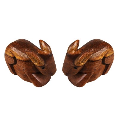D-Art Collection Rabbit Mini Statue SET 2 pcs