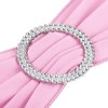 Unique Bargains Polyester Wedding Decoration Stretch Chair Sashes Bows 25 Pcs - 4 of 4