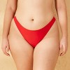 Women's Mid-Rise Ultra High Leg Super Cheeky Bikini Bottom - Wild Fable™ - 4 of 4