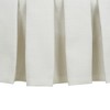 Jennifer Taylor Home Luciana Tufted Cocktail Ottoman with Skirt, Antique White Polyester - 3 of 4