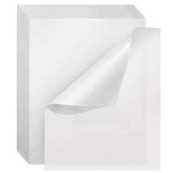 Jam Paper 8.5 X 11 Translucent Clear Vellum Paper 28 Lbs. 70 Brightness  100 Sheets/pack (1263) : Target