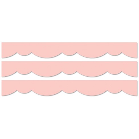 Creative Teaching Press® Blush Stylish Scallops EZ Border, 48 Feet Per Pack, 3 Packs - image 1 of 3