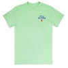 Mens Michelob Ultra Golf Putting Green Colorway Front & Back Print T-Shirt - 2 of 4