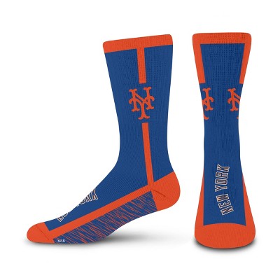 MLB New York Mets Adult Crew Socks