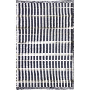 Annie Selke - Dash & Albert Marlo Navy Handwoven Indoor/Outdoor Rug - 1 of 4