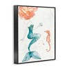 Stupell Industries Mermaid and Ocean Seahorse, 11" x 14" - 3 of 4