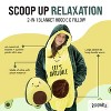 Avocado Snugible Blanket Hoodie & Pillow - 2 of 4