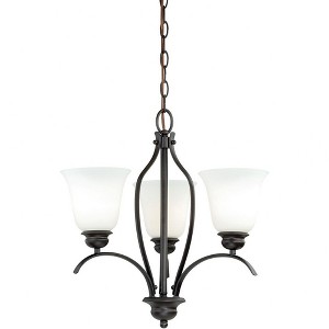 Vaxcel Darby 3 - Light Chandelier in  New Bronze - 1 of 1