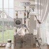 Hidden Litter Box Cat Tree Enclosure with Sisal Scratching Posts - 2 of 4
