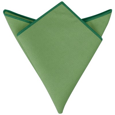 INSPIRE CHIC Men's Cotton Solid Color Formal Suit Pocket Squares