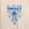 Women's - Disney Villains - Hades Glam Rock Lightweight French Terry Wide Neck Long Sleeve Shirt - 2 of 4