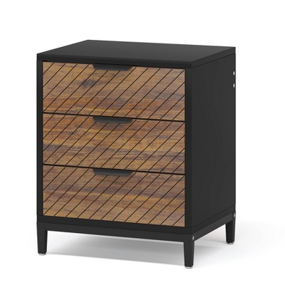 3 drawer nightstand deals target