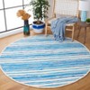 Rag Rug RAR126 Hand Woven Indoor Rugs - Safavieh - 2 of 3