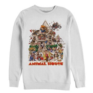 Men's Animal House Original Movie Poster Sweatshirt - 1 of 3