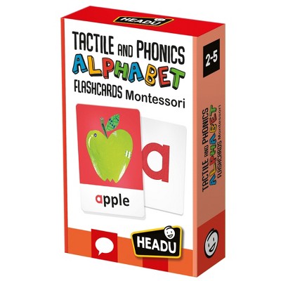 Headu Montessori Flashcards Tactile And Phonics Alphabet : Target