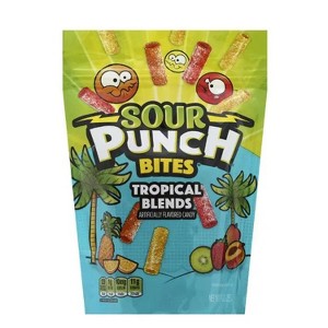 Sour Punch Bites Tropical Flavors - 1 of 3