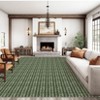 Washable Geometric Modern Area Rugs for Bedroom Living Room, Low Pile Non Slip Floor Carpet for Home Office - 3 of 4