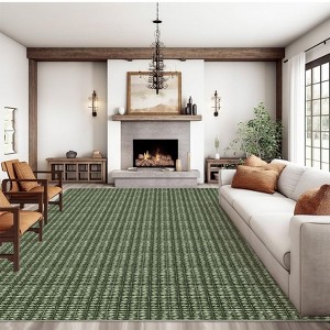 Modern Braided Area Rug Non Slip Non Shedding Floor Carpet - 1 of 4
