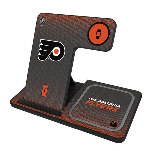 Keyscaper NHL Eastern Conference Teams Linen 15-Watt 3 in 1 Charging Station - 1 of 4