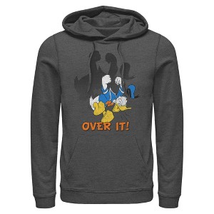Mens Mickey & Friends Donald Duck Over It Lightweight Hoodie - 1 of 4