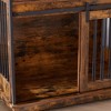 Dog Crate Furniture, Dog Crate with Sliding Barn Door, 35" Dog Kennel Furniture Heavy Duty Wood Crates for Small/Medium/Large Dogs Kennel Indoor - 3 of 4