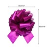 Unique Bargains Bright Giant Large Pull Bow Metallic Gift Wrapping Bows Ribbons - 2 of 4