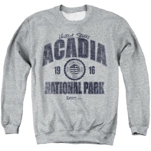 Men's Acadia National Park Established Date Crewneck Sweatshirt - 1 of 4