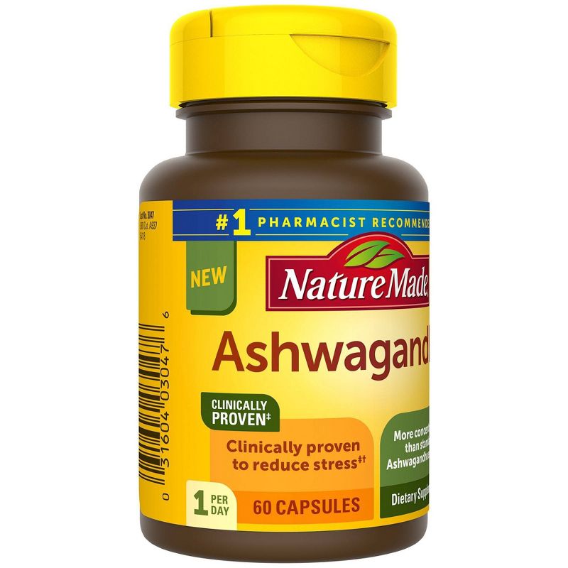 Nature Made Ashwagandha Capsules - 60ct, 6 of 9